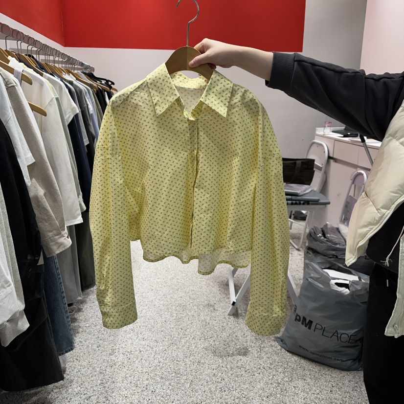 ATPZ東大門代購女士新品時尚職業推薦26春季休閑襯衫蕾絲衫ATTENTION PLEAES襯衫/蕾絲衫