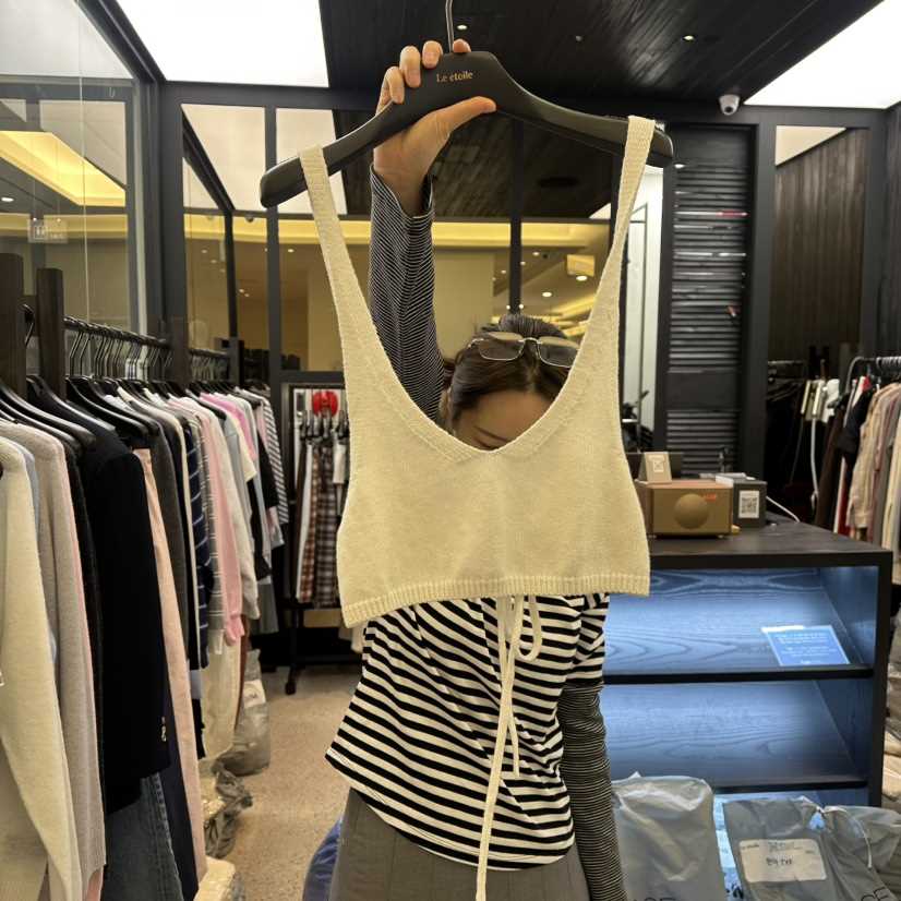 LE ETOILE韓國直郵女士新款職業推薦26春季熱賣吊帶背心LE ETOILE吊帶/背心