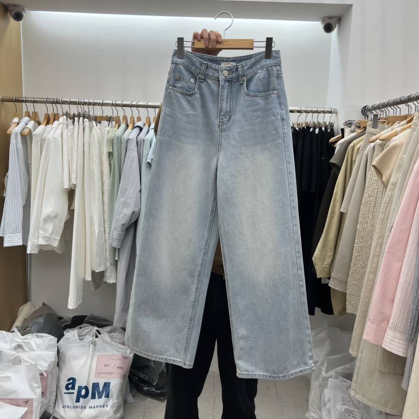 DRESS ROOM東大門直郵女士新品職業推薦26春季時尚牛仔褲DRESS ROOM牛仔褲