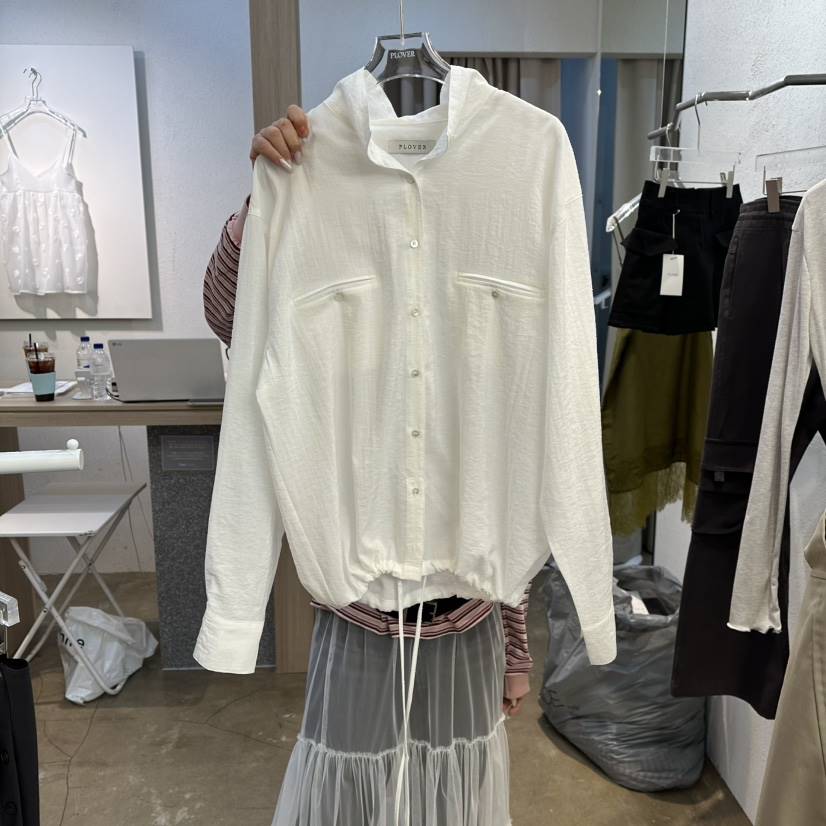 PLOVER東大門實拍女士新款休閑職業人氣時尚熱賣襯衫蕾絲衫PLO_VER襯衫/蕾絲衫