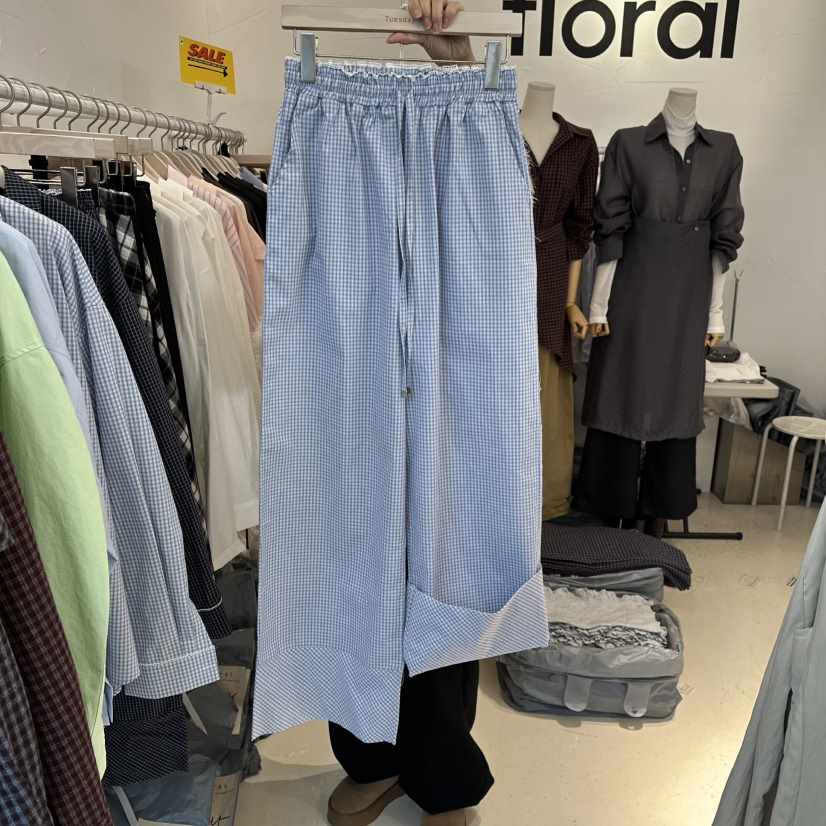 FLORAL韓國代購女士新款推薦熱賣26春季人氣休閑時尚休閑褲FLORAL休閑褲