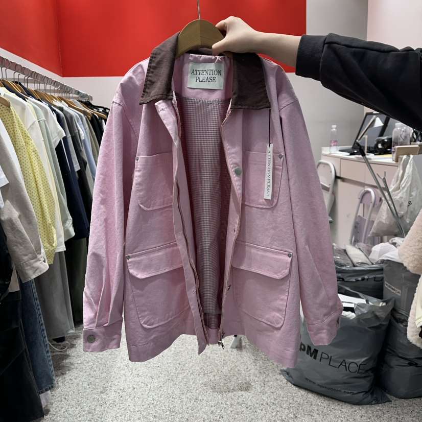 ATPZ東大門代購女士新品熱賣人氣休閑時尚推薦職業26春季夾克ATTENTION PLEAES夾克