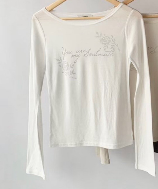 FORMAL韓國代購女裝新款時尚26春夏推薦人氣熱賣休閑長袖T恤FORMAL長袖T恤