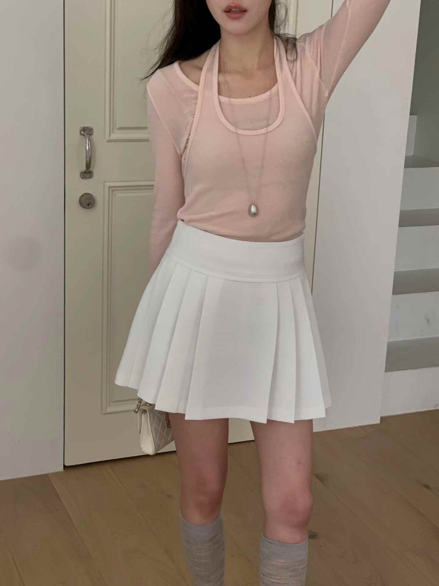 MIELLE-미엘르-OT東大門代購女士新品推薦休閑26春夏短裙MIELLE-미엘르-OT短裙