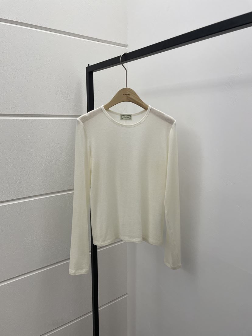 MOVENNE韓國直郵女裝新款休閑職業26春夏真品推薦長袖T恤MOVENNE長袖T恤