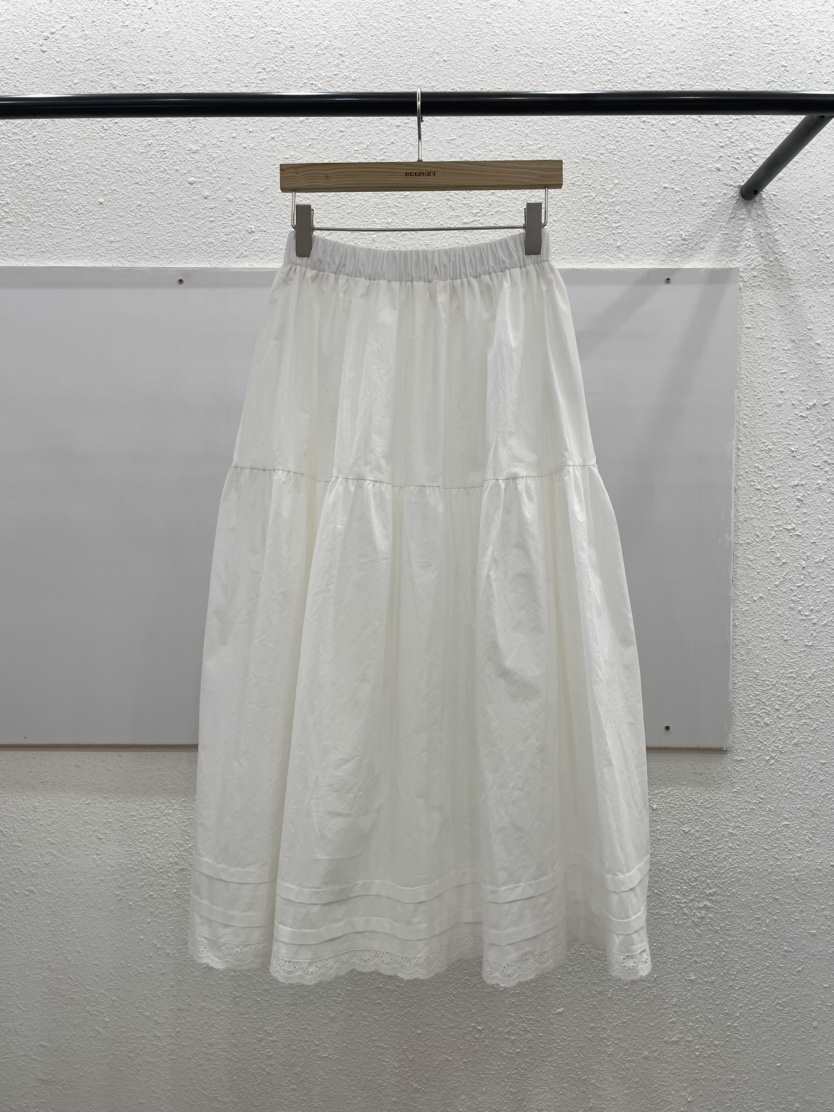 EGGPLANT東大門直郵女士新品休閑熱賣26春夏人氣長裙蕾絲花EGGPLANT長裙