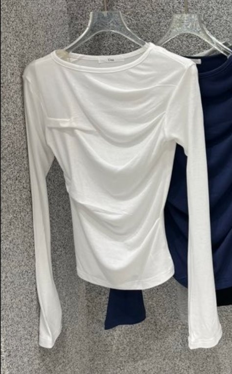 UNA/THE MAY韓國直郵女士新款人氣休閑職業推薦長袖T恤THEMAY/UNA長袖T恤