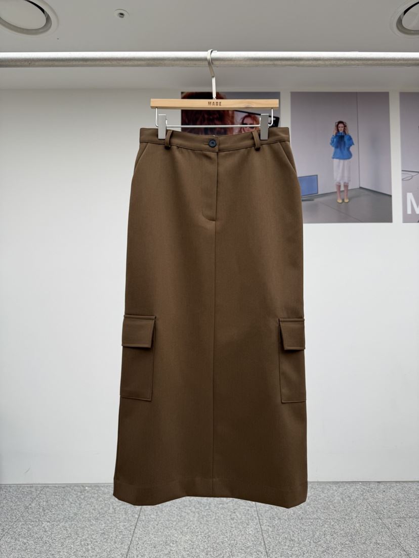 MADE-P東大門直郵女裝新款時尚職業熱賣休閑26春夏真品長裙MADE-P長裙