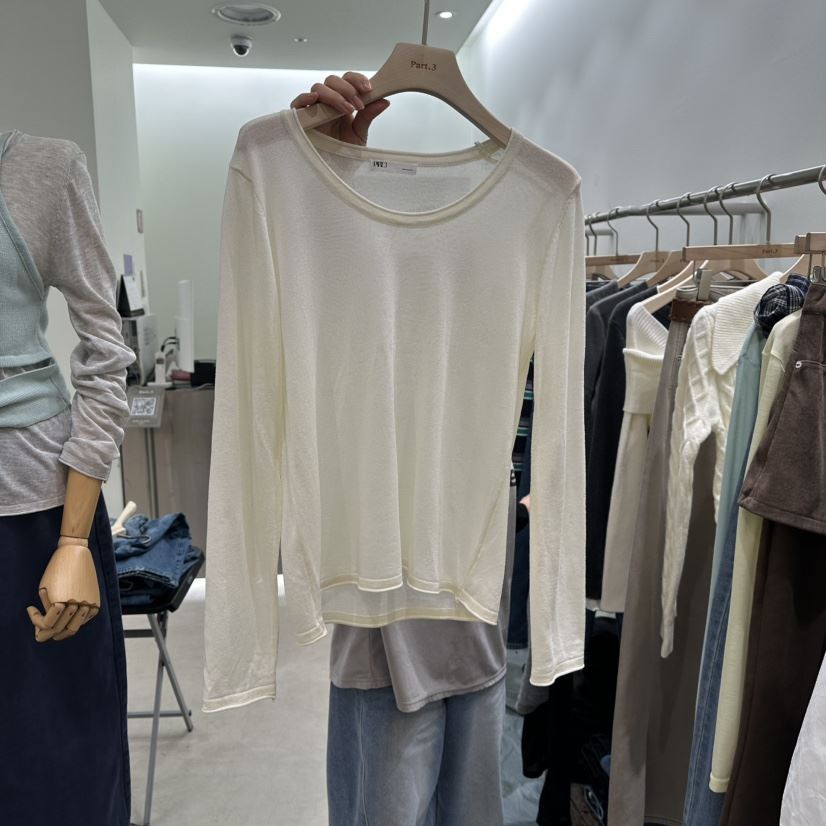 PART3東大門代購女士新款推薦職業真品時尚熱賣休閑長袖T恤Part.3長袖T恤
