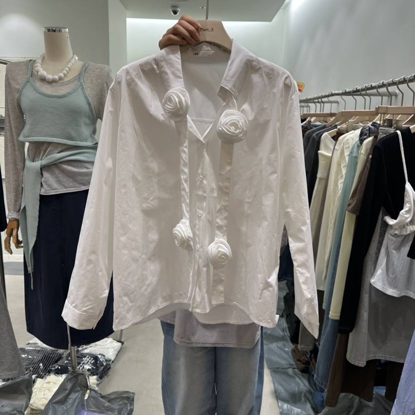 PART3東大門實拍女士新款真品時尚休閑熱賣26春夏襯衫蕾絲衫Part.3襯衫/蕾絲衫