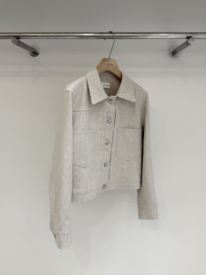 TOOGOOD韓國代購女士新品熱賣人氣真品時尚休閑職業夾克亞麻TOOGOOD夾克