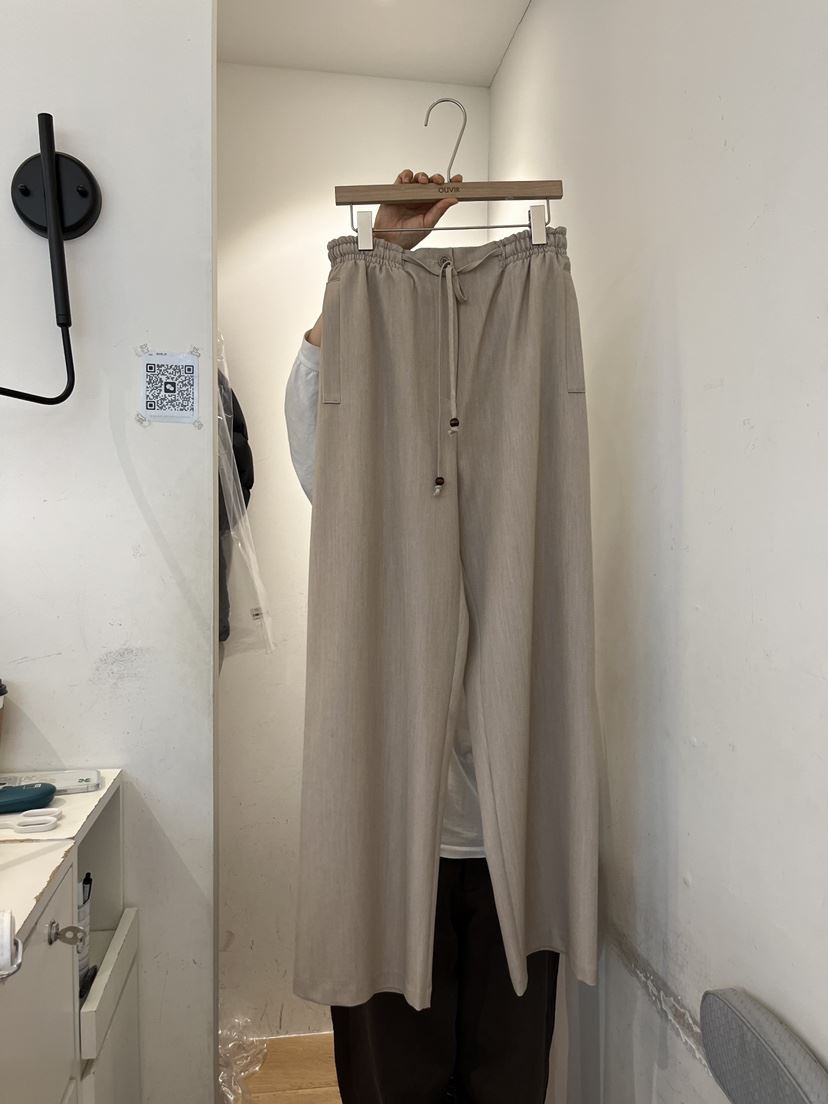 OUVIR韓國代購女士新款真品熱賣26春夏時尚休閑職業休閑褲O.V.R/OUVIR休閑褲