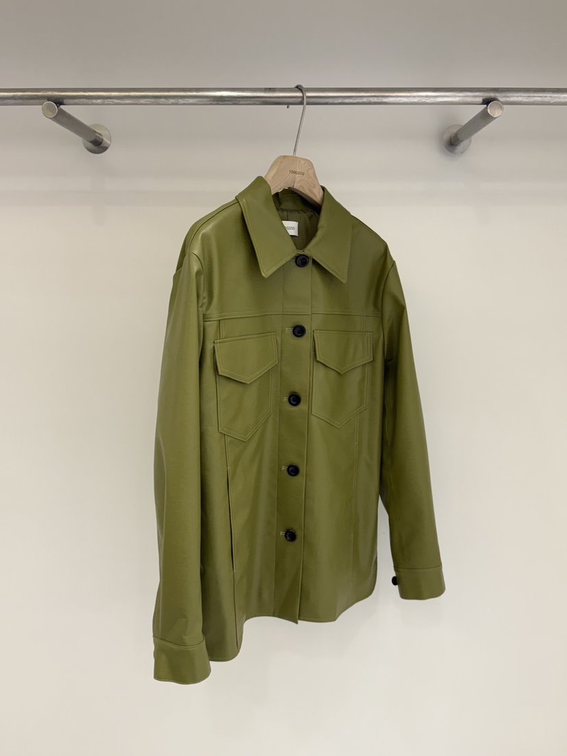 TOOGOOD韓國代購女裝新款時尚休閑26春夏真品熱賣職業皮衣TOOGOOD皮衣