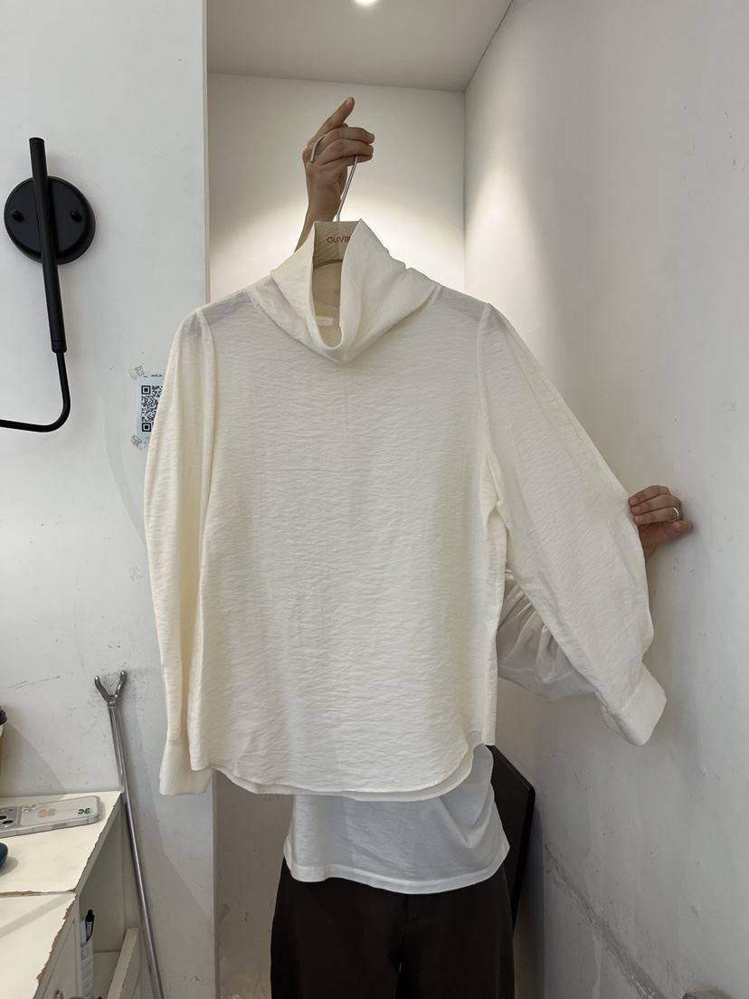 OUVIR東大門實拍女士新品人氣休閑職業推薦時尚襯衫蕾絲衫O.V.R/OUVIR襯衫/蕾絲衫