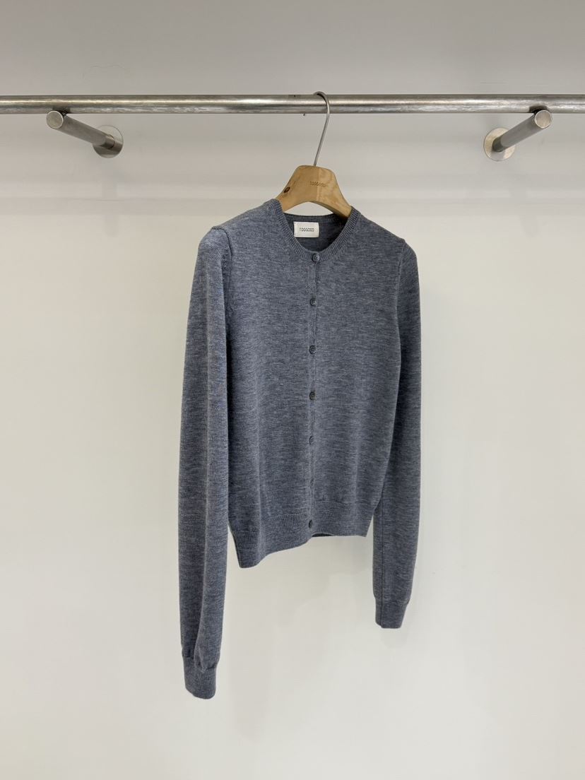 TOOGOOD韓國代購女士新品推薦26春夏熱賣時尚針織衫圓領開衫TOOGOOD針織衫