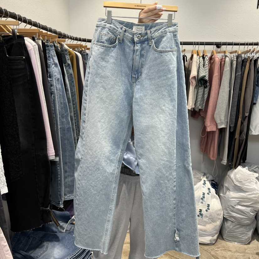 ALMOND PEPE韓國代購女裝新品真品推薦26春夏熱賣牛仔褲ALMOND PEPE牛仔褲