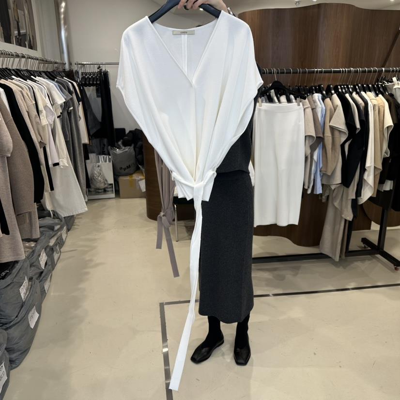 LE EDITION東大門代購女裝新品熱賣26春夏襯衫蕾絲衫開衫LE BOENE襯衫/蕾絲衫