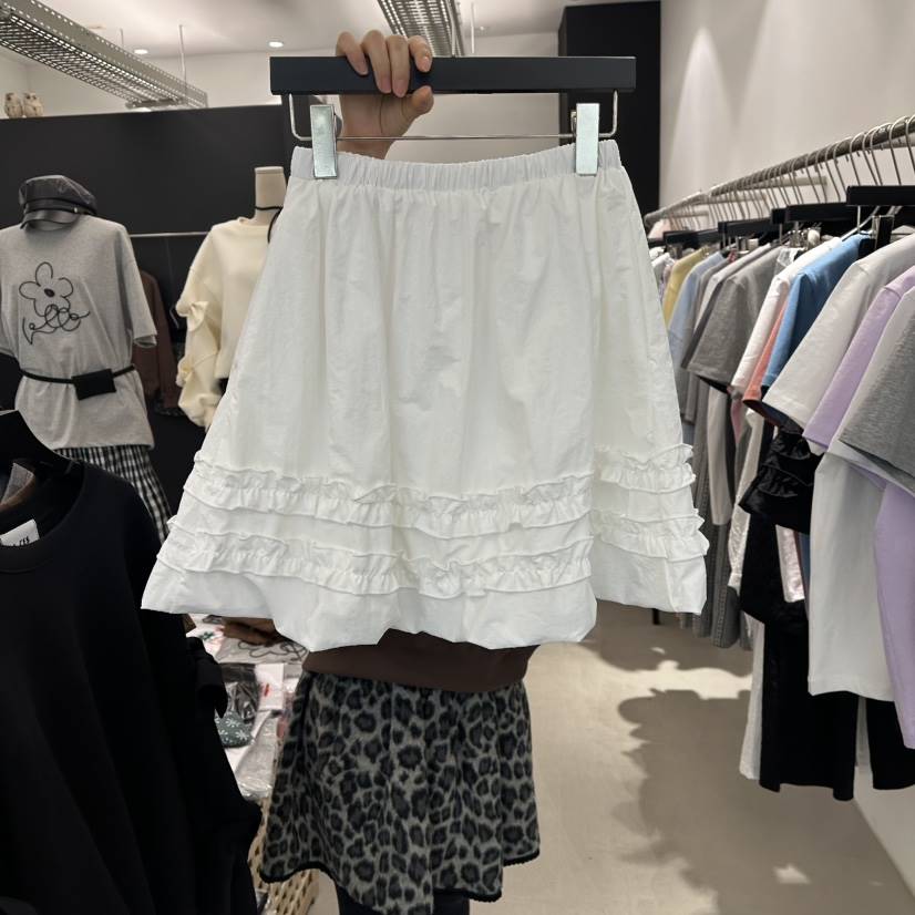 A.CES韓國直郵女士新款熱賣真品休閑時尚人氣半身裙中短裙A.CES半身裙/中短裙