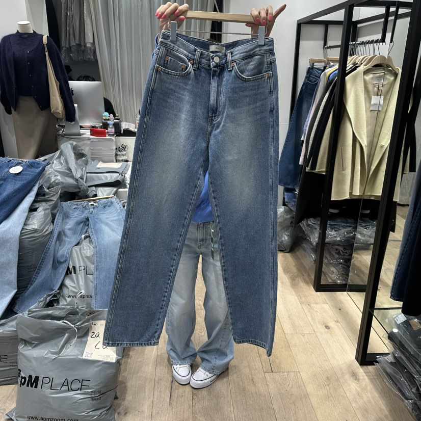 BRUNI/RICOTTA東大門實拍女士新款真品休閑職業時尚牛仔褲BRUNI/RICOTTA牛仔褲