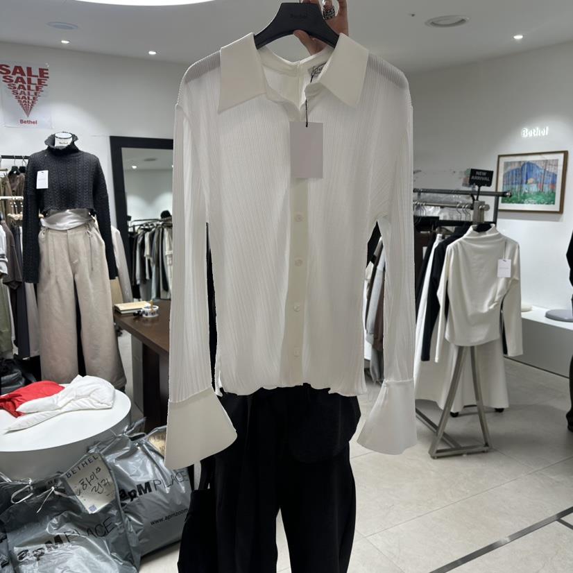 BETHEL韓國代購女裝新品真品推薦熱賣人氣休閑襯衫蕾絲衫BETHEL襯衫/蕾絲衫