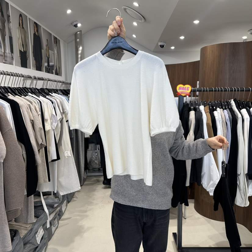 LE EDITION韓國直郵女士新款時尚職業26春季推薦休閑針織衫LE BOENE針織衫