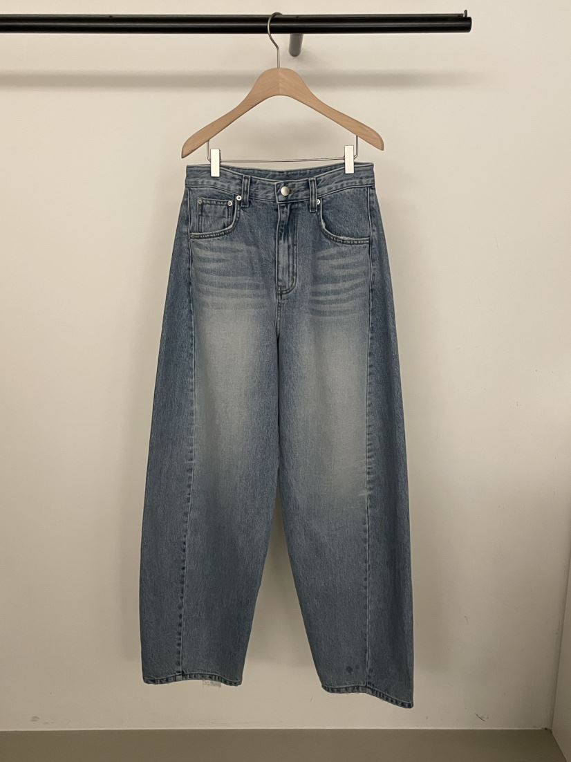 BOLD-A東大門實拍女裝新品職業人氣26春季推薦休閑牛仔褲RE BOLD牛仔褲