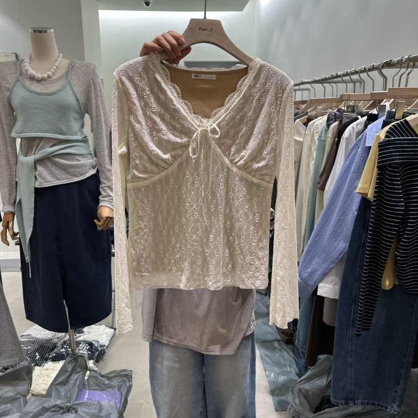 PART3東大門實拍女士新品職業休閑人氣26春季熱賣長袖T恤Part.3長袖T恤