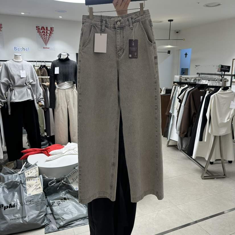 BETHEL東大門實拍女裝新品人氣時尚熱賣職業26春季牛仔褲BETHEL牛仔褲