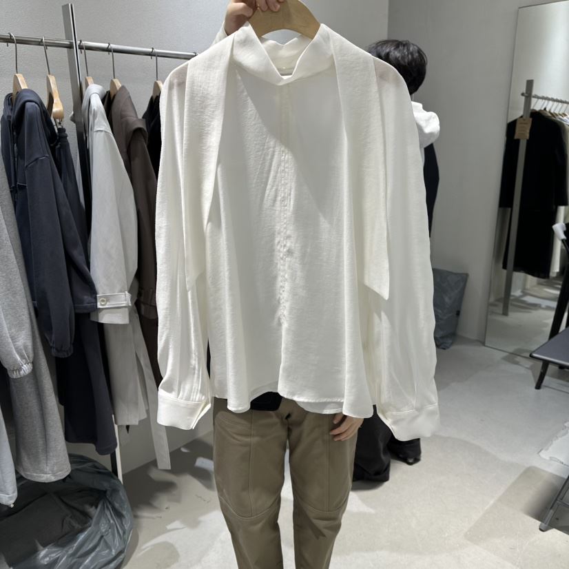 OVU韓國代購女裝新品熱賣人氣時尚休閑26春季推薦襯衫蕾絲衫OVU襯衫/蕾絲衫