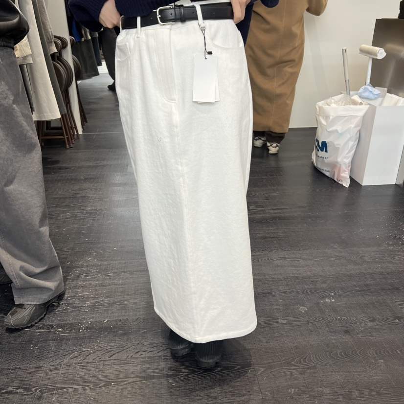 OBJECT韓國代購女裝新款26春季人氣半身裙中短裙不含腰帶OBJECT半身裙/中短裙