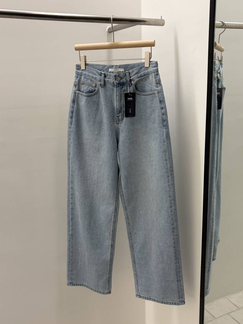 REGULARLY/PLACOR東大門代購女士新款休閑26春夏職業牛仔褲REGULARLY/PLACOR牛仔褲