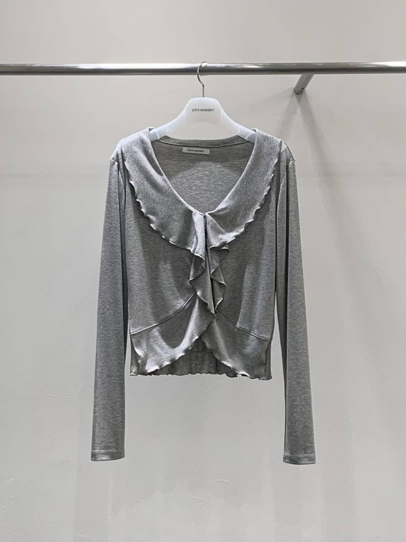 LOVE MOMENT東大門直郵女士新款時尚熱賣真品長袖T恤羊毛衫LOVE MOMENT長袖T恤