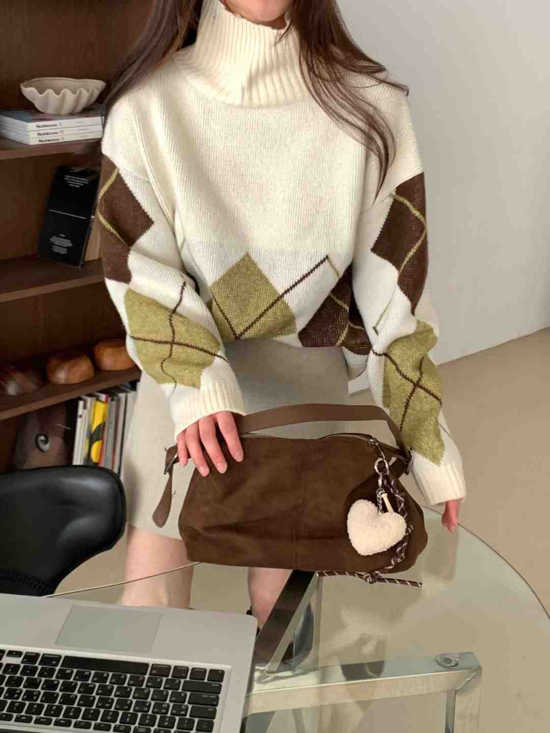 LOOK東大門直郵女裝新品26春夏時尚熱賣休閑職業人氣毛衣LOOK毛衣