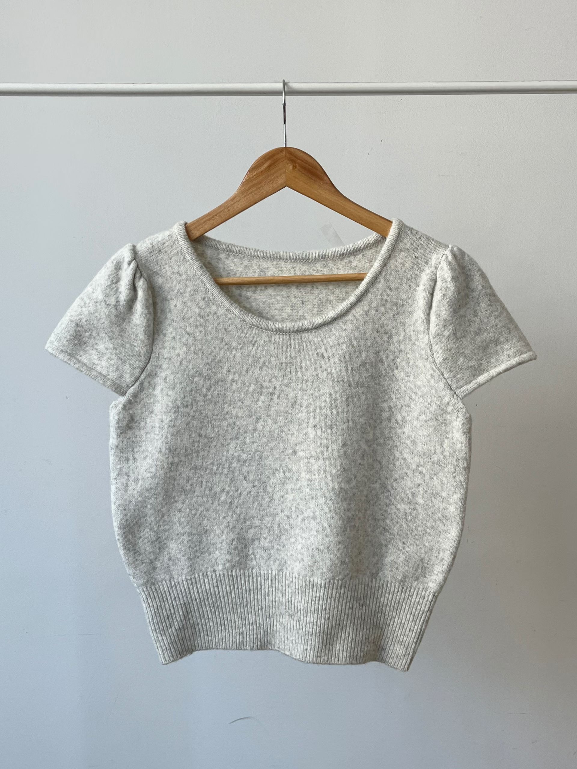 LOOK東大門直郵女裝新款推薦職業時尚休閑人氣針織衫泡泡袖LOOK針織衫