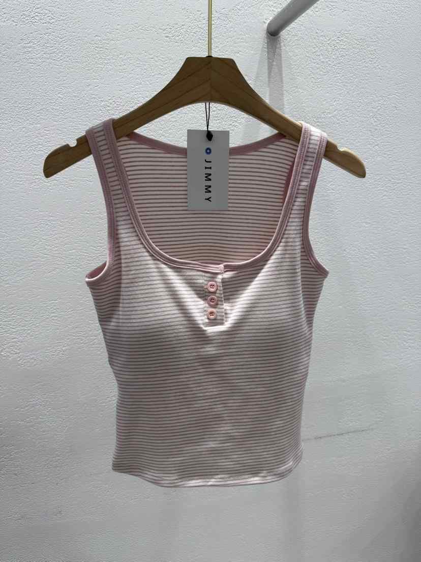 JIMMY韓國代購女裝新款26春夏推薦休閑職業熱賣人氣吊帶背心JIMMY/REMAKE吊帶/背心