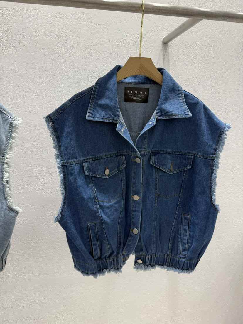 JIMMY韓國代購女裝新款熱賣人氣26春夏時尚真品休閑職業馬甲JIMMY/REMAKE馬甲