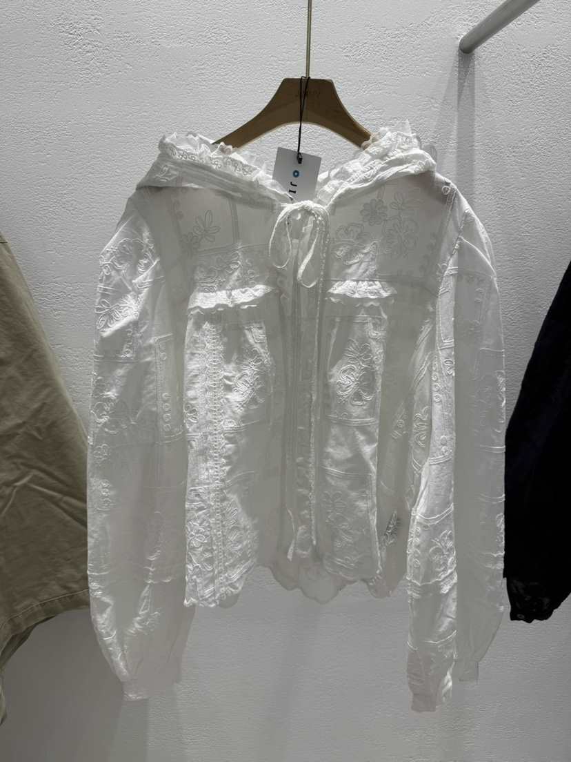 JIMMY韓國直郵女裝新品人氣職業熱賣真品推薦26春夏襯衫蕾絲衫JIMMY/REMAKE襯衫/蕾絲衫