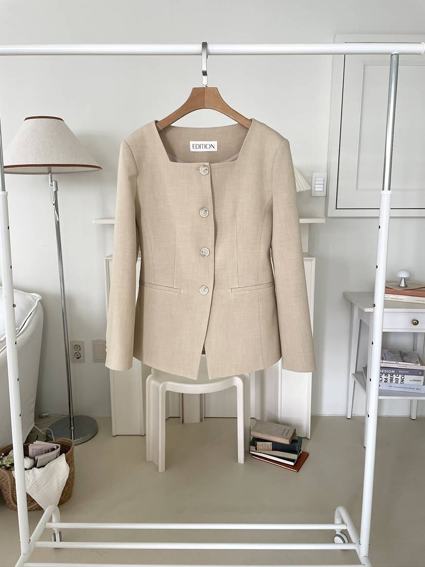 EDITION-P韓國代購女士新款熱賣時尚真品推薦人氣職業夾克EDITION/CHAHEE夾克