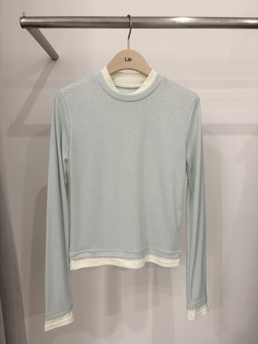 LAI東大門直郵女士新品真品人氣休閑熱賣26春夏時尚長袖T恤Lai長袖T恤