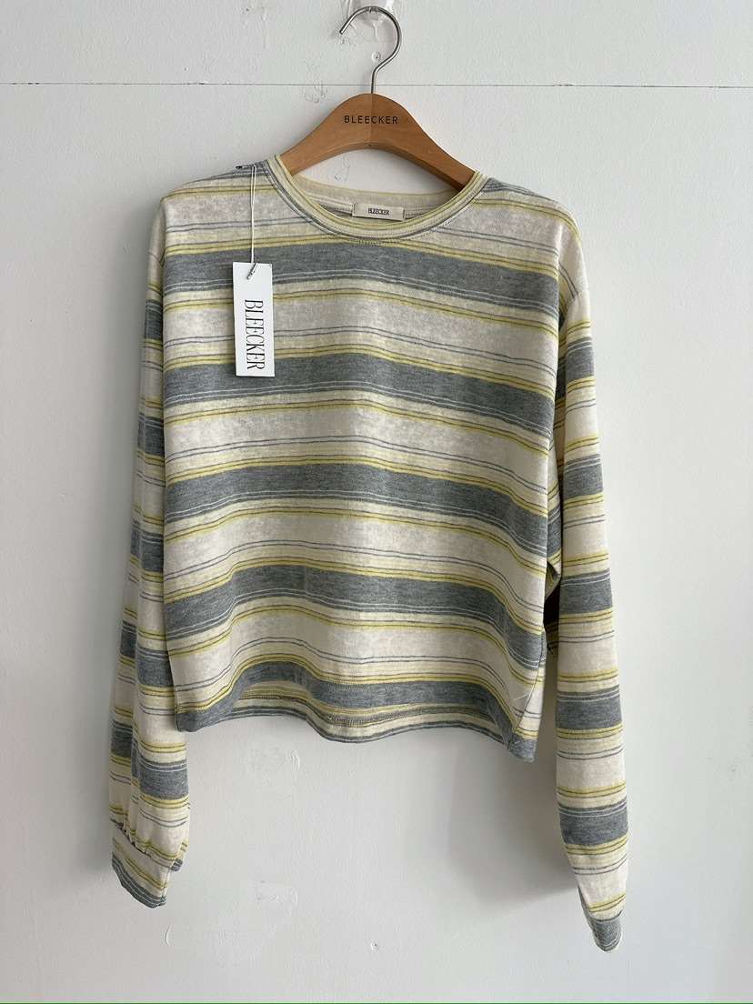BLEECKER韓國直郵女裝新品熱賣推薦職業真品26春夏長袖T恤BLEECKER長袖T恤