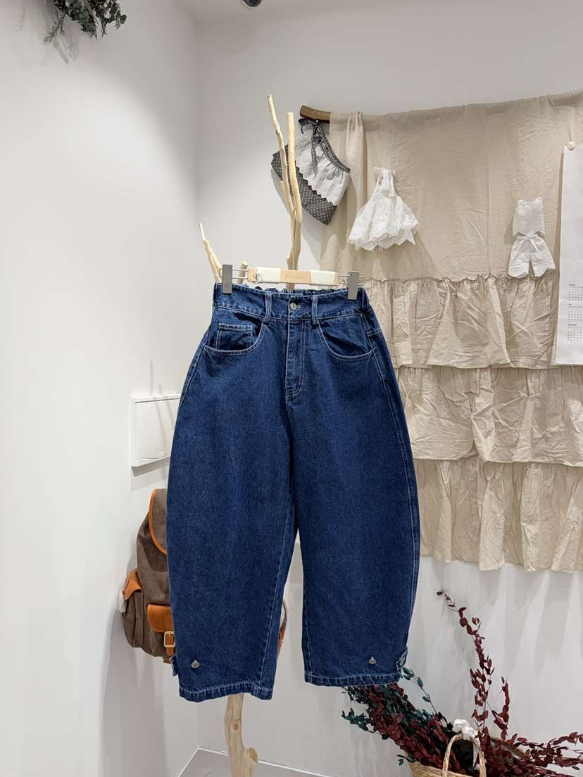 BLOOM韓國代購女裝新品職業熱賣真品26春夏推薦時尚牛仔褲BLOOM-S牛仔褲