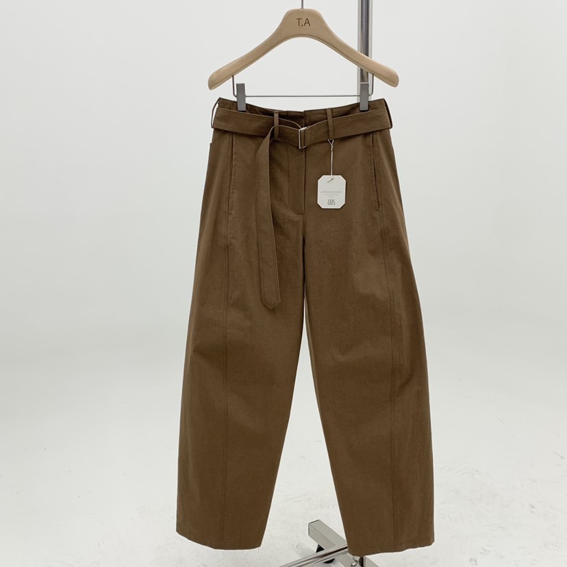 THE ABLE東大門實拍女裝新品人氣休閑真品熱賣休閑褲含腰帶THE ABLE/TA休閑褲