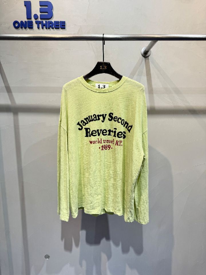 1.3東大門實拍女裝新款職業人氣推薦26春夏休閑熱賣長袖T恤1.3長袖T恤