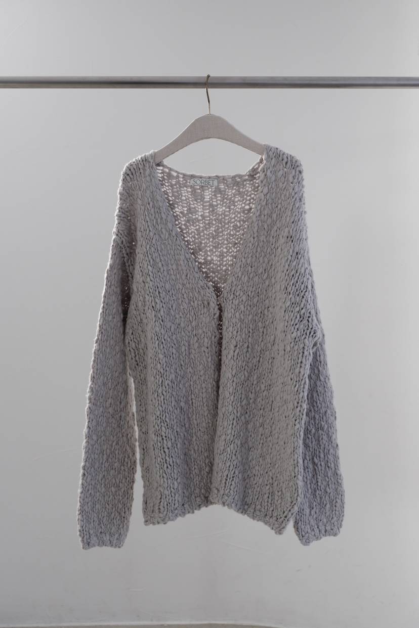 SORBET/FLAT WHITE東大門直郵女士新品真品針織衫手工制作SORBET/FLAT WHITE針織衫