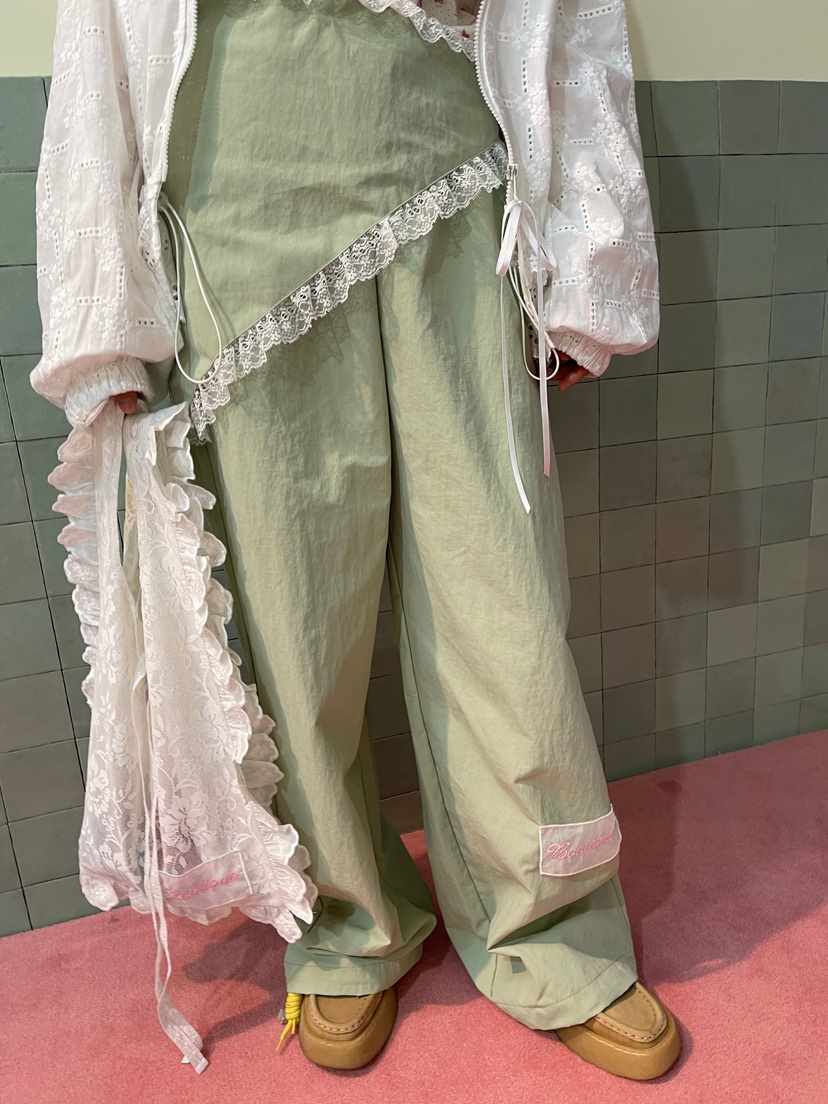 BOUTIQUE-L東大門代購女裝新款熱賣人氣26春夏休閑休閑褲BOUTIQUE-L休閑褲