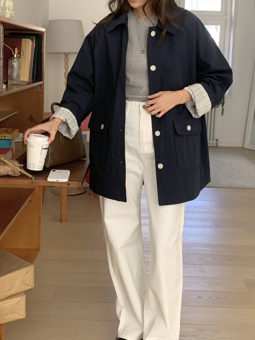 WOOD韓國直郵女裝新款推薦職業26春夏熱賣時尚休閑真品夾克WOOD夾克