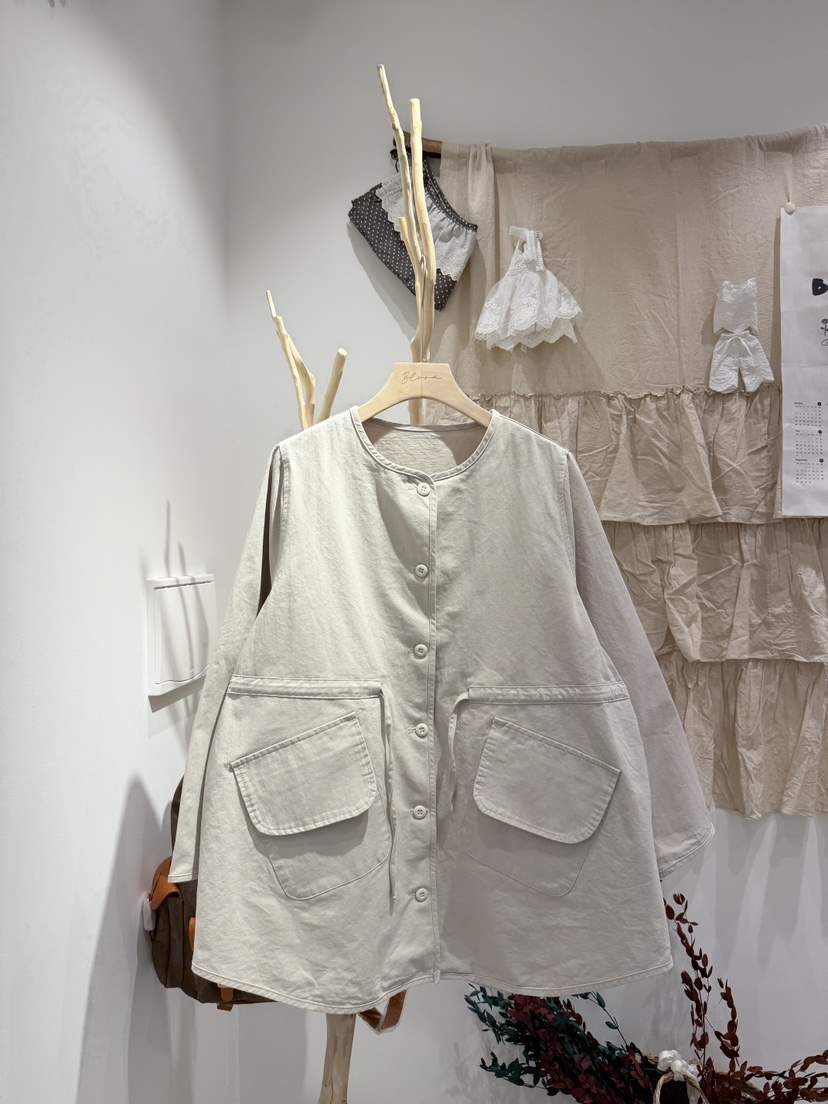 BLOOM東大門代購女士新款休閑推薦時尚人氣職業26春夏夾克口袋BLOOM-S夾克