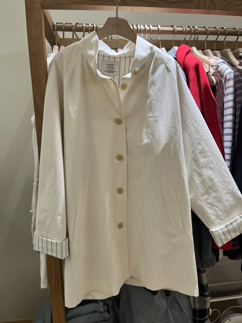 TIZZI韓國直郵女裝新品推薦熱賣人氣休閑26春夏職業長款風衣TIZZI長款風衣