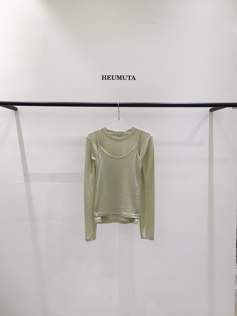 HEUMUTA韓國直郵女士新款推薦人氣休閑熱賣職業時尚長袖T恤HEUMUTA長袖T恤