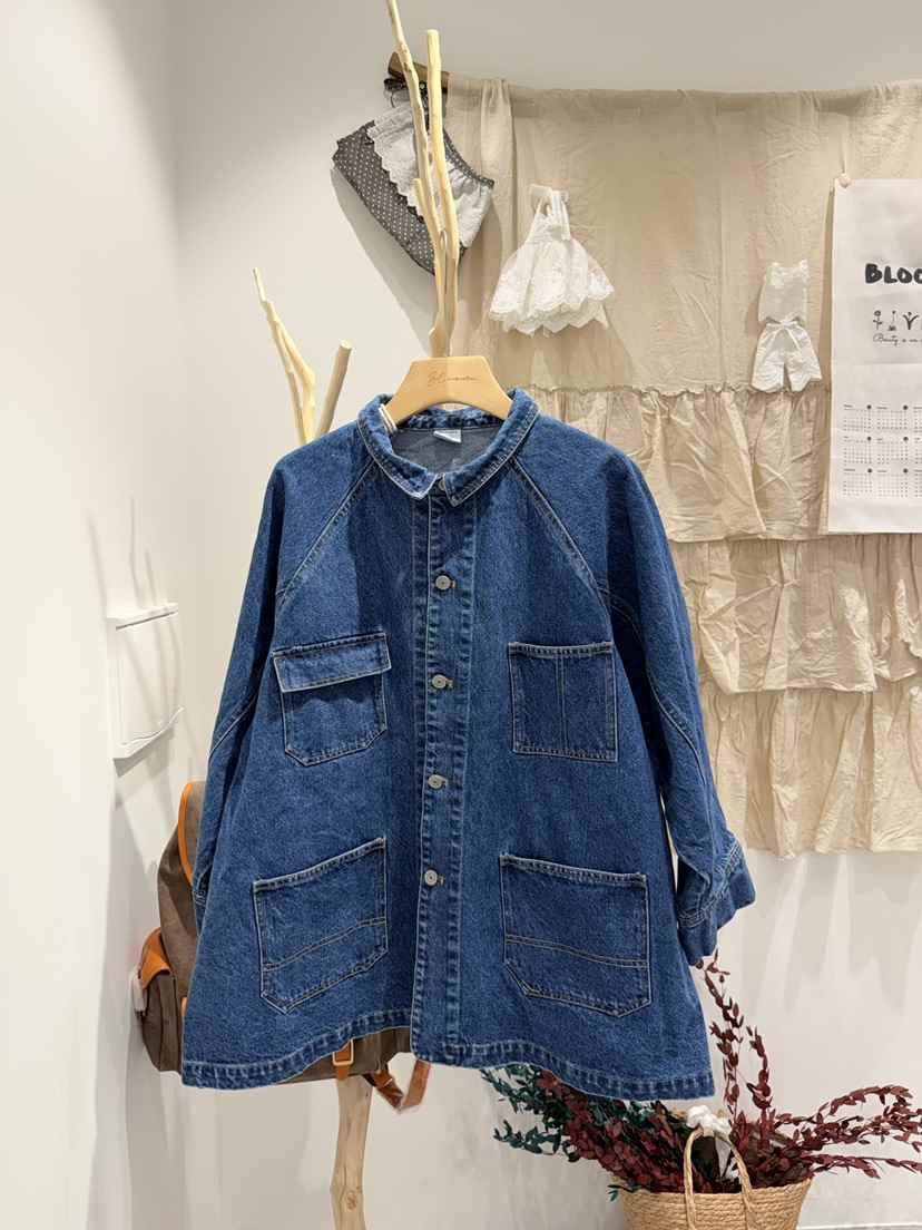 BLOOM東大門代購女裝新款休閑真品26春夏人氣夾克口袋長款BLOOM-S夾克